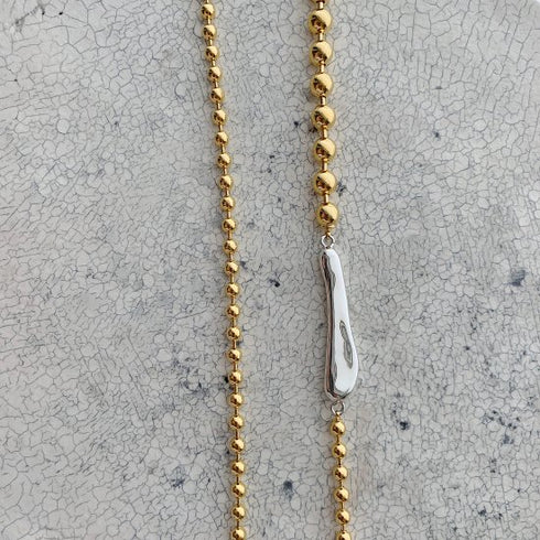 small ball necklace